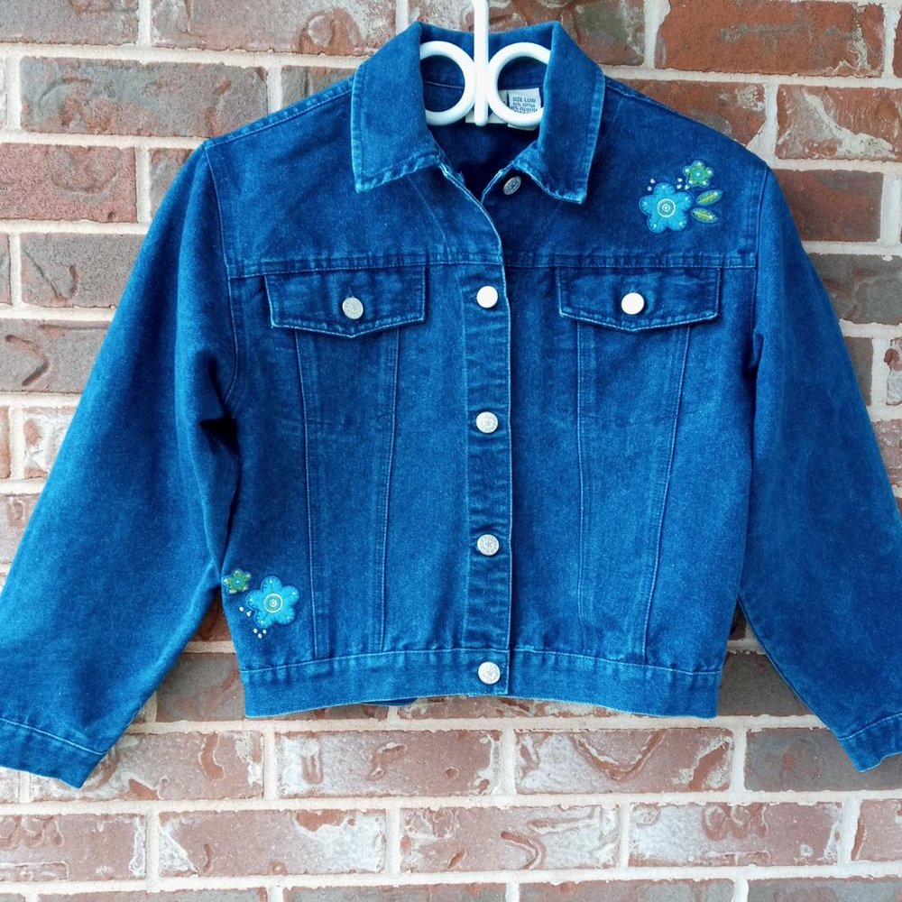Vintage New Legends  Embroidered denim jacket